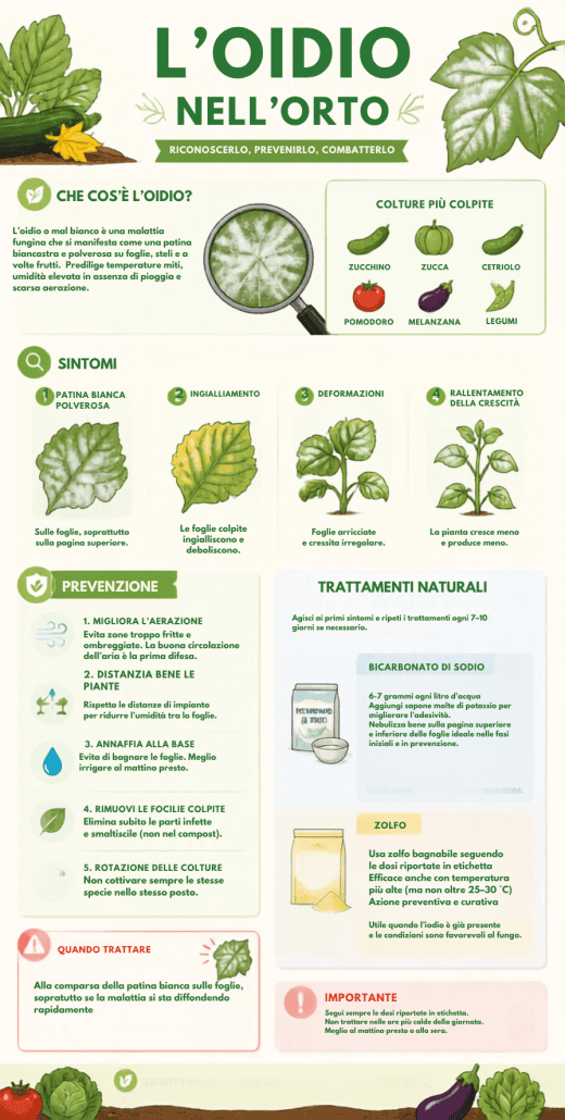 oidio infografica 1 lug Infografica sull’oidio -InOrto